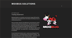 Desktop Screenshot of moobug.co.uk